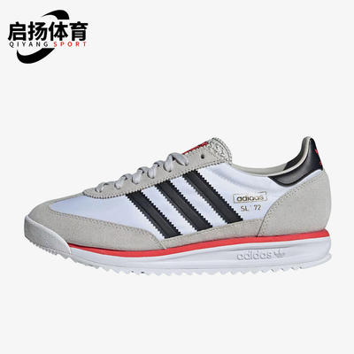 Adidas/阿迪达斯正品SL72男低帮网面拼接麂皮运动鞋JS0746