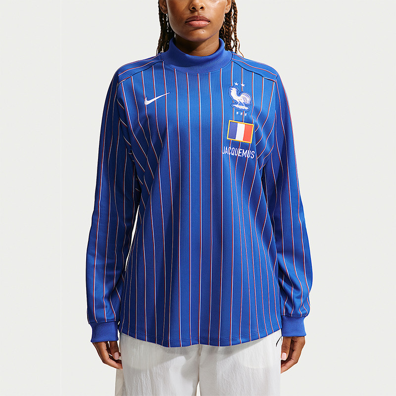 Nike/耐克正品男士宽松透气套头条纹吸汗长袖T恤IQ7570-480