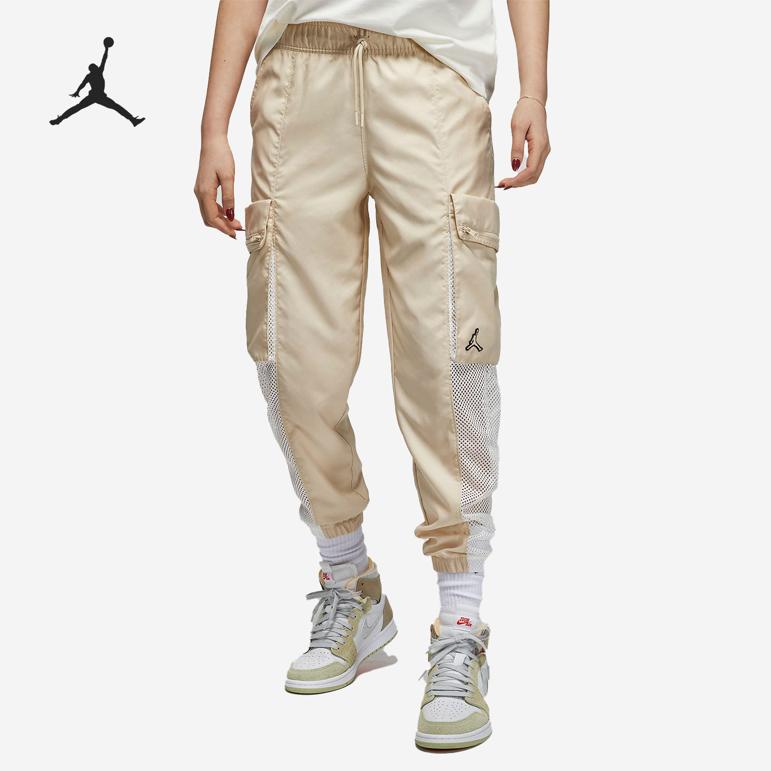 Nike/耐克正品JORDAN 当季新款女子运动梭织长裤DO5055-126