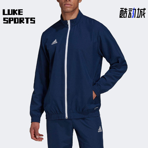 Adidas/阿迪达斯正品男蓝色夹克外套防风保暖经典夹克外套HB0571