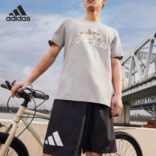 Adidas/阿迪达斯男子圆领短袖