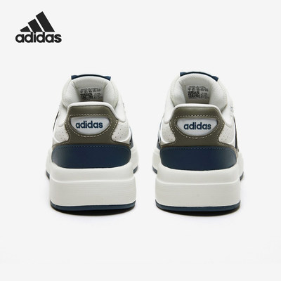 Adidas/阿迪达斯官方正品新款男白蓝色校园美式小白鞋板鞋KI1501