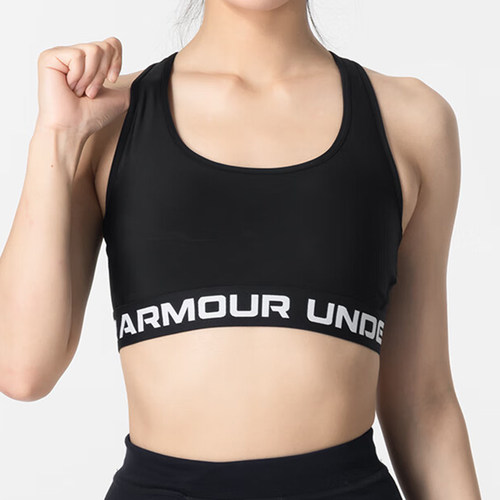 UA/安德玛正品2025新款女子防震跑步健身训练运动内衣1376437-003