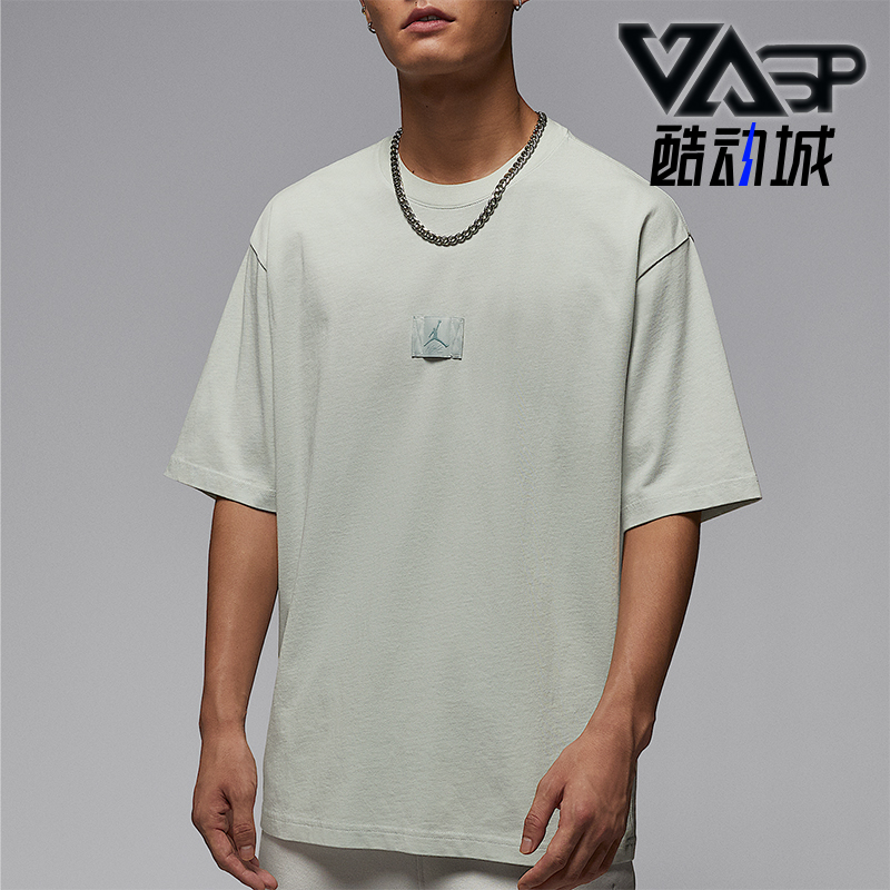 Nike/耐克正品JORDAN男士简约经典透气圆领运动短袖HQ8939-034