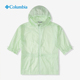 Columbia哥伦比亚正品 透气防晒皮肤风衣WR0645 女子户外休闲中长款