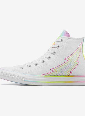 Converse/匡威正品新款男女渐变时尚潮流运动休闲高帮板鞋A10216C