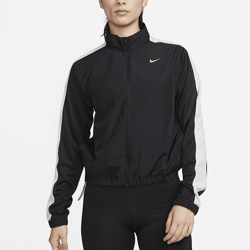 Nike/耐克正品Dri-FIT女士户外跑步立领拼接运动外套DX1038-010