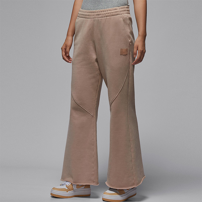 Nike/耐克正品冬季女士舒适复古休闲加绒针织喇叭裤HV0318-200