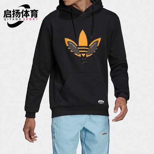 阿迪达斯三叶草季男连帽卫衣