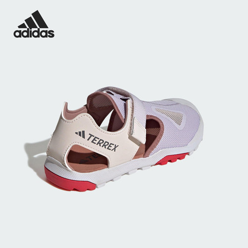 Adidas/阿迪达斯正品CAPTAIN TOEY大童网眼魔术贴凉鞋JI1361