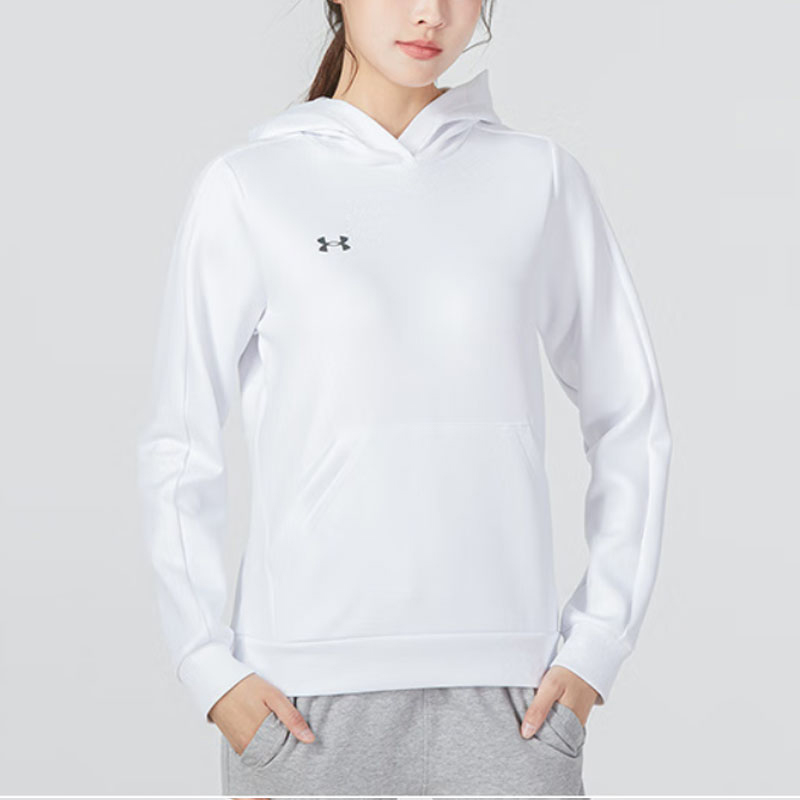 UA/安德玛正品休闲女士宽松透气柔软休闲卫衣套头衫22600306-100