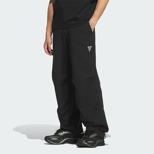阿迪达斯正品 日常运动直筒梭织长裤 2025秋季 男士 KC2599 款 Adidas