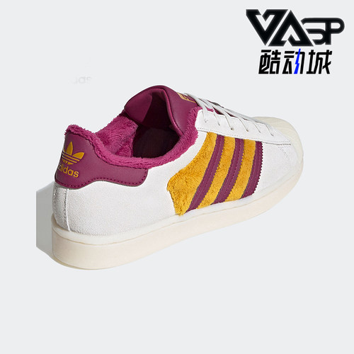 Adidas/阿迪达斯正品三叶草女士休闲低帮系带耐磨运动板鞋FZ3638