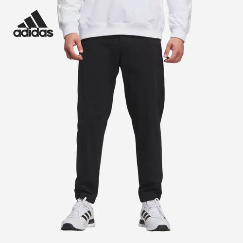 Adidas/阿迪达斯官方正品新款男黑色运动休闲日常通勤长裤JY1237