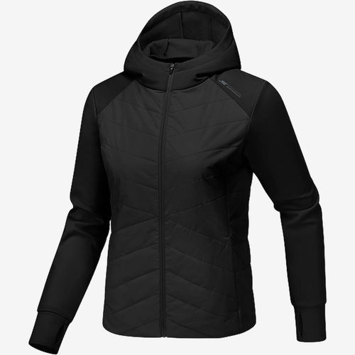 Skechers斯凯奇正品儿童款连帽透气亲肤防泼水棉服P425W235-0018