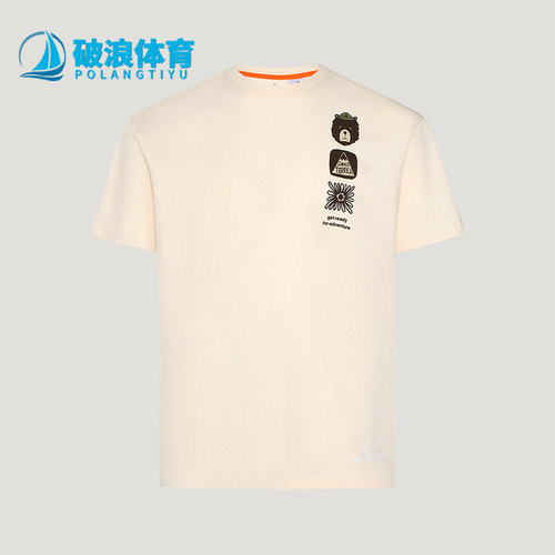 Adidas/阿迪达斯正品MULTI T-SHIRT男士经典运动短袖T恤KE7078