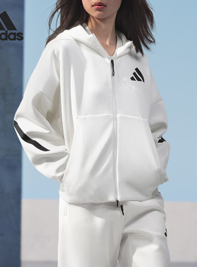Adidas/阿迪达斯官方正品W Z N E  FZ女士简约户外口袋外套JE7849