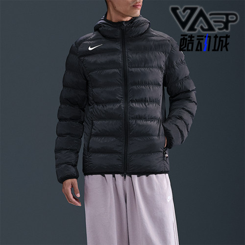 Nike/耐克正品Total90新款男黑米白色休闲经典夹克外套HV3508-010