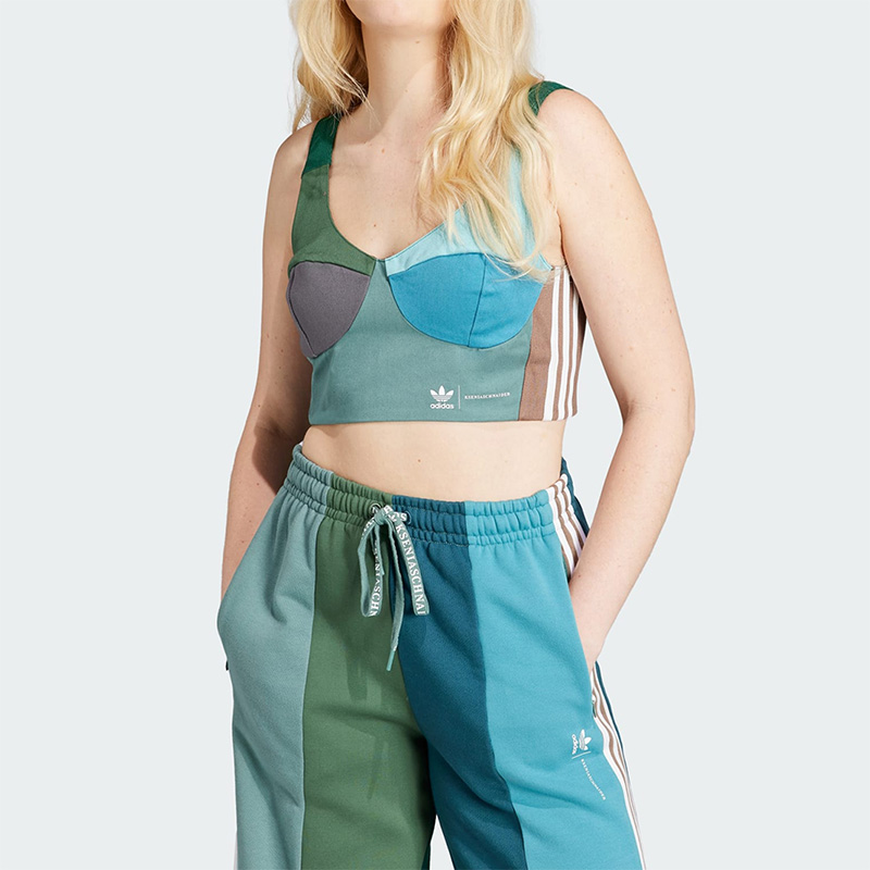 阿迪达斯三叶草女子时尚运动背心