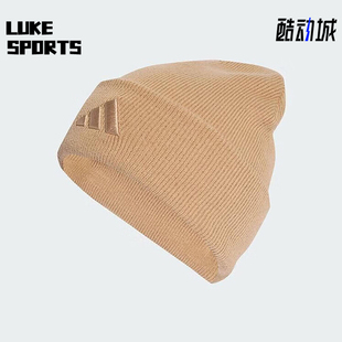 阿迪达斯正品 CUF男女经典 NEW BEA 保暖绒线帽KB9148 LOG Adidas