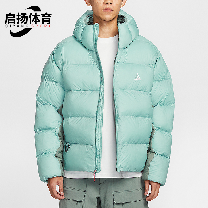 Nike/耐克正品Therma-FIT男士运动宽松保暖连帽棉服FV8911-017