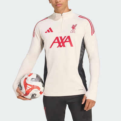 Adidas/阿迪达斯正品COMPETITION男士足球半拉链训练长袖JV6569