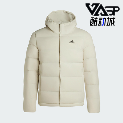 Adidas/阿迪达斯正品V HELIONIC HO J男士连帽保暖羽绒服KE5403