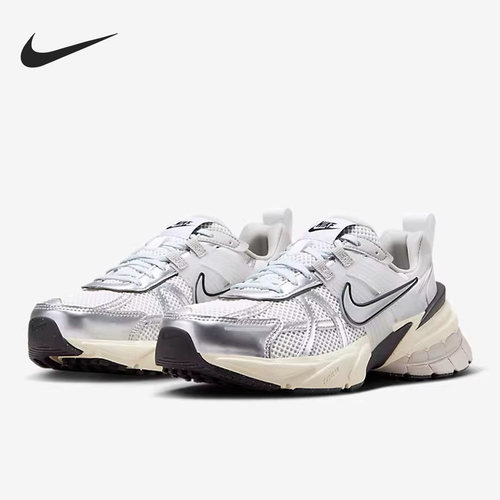 Nike/耐克正品V2K Run男女复古运动透气低帮跑步鞋FD0736-100
