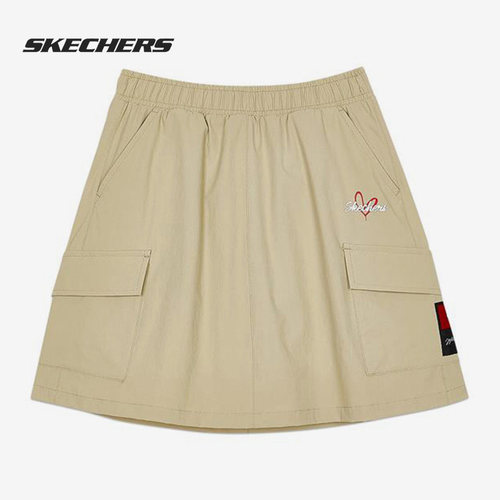 Skechers/斯凯奇正品夏季新款儿童休闲运动半身裙 L221G158