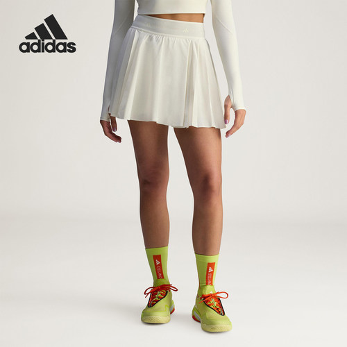 Adidas/阿迪达斯官方正品PLTD SKORT女士网球运动百褶裙裤JW4573