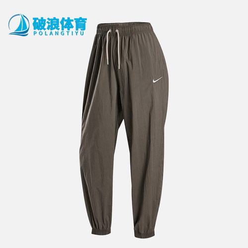 Nike/耐克正品OVERSIZE女士休闲轻薄运动经典梭织长裤IH0827-126