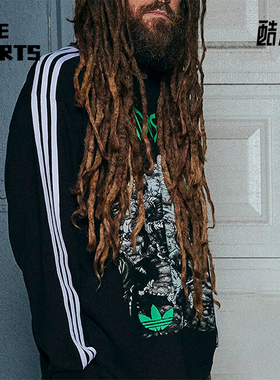 Adidas/阿迪达斯正品LONGLSEEVE KORN三叶草男士T恤IW7523