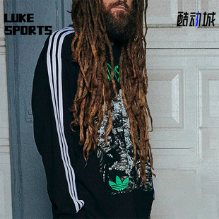 Adidas LONGLSEEVE KORN三叶草男士 T恤IW7523 阿迪达斯正品