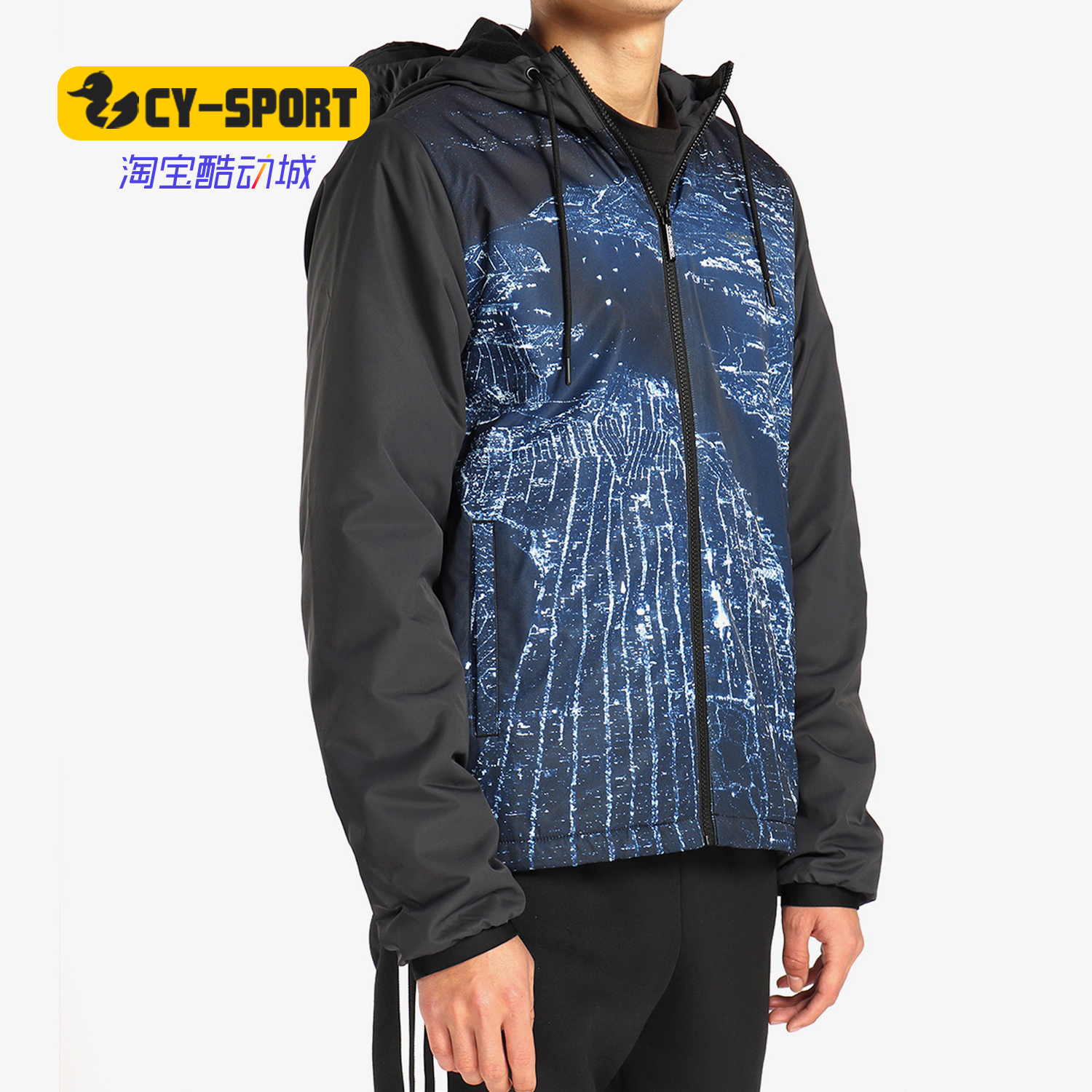 Adidas/阿迪达斯正品春夏新款男运动连帽防风夹克外套BR8426