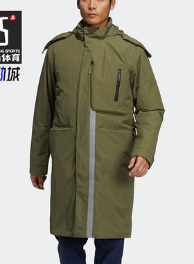 Adidas/阿迪达斯正品2026春季款男女日常立领保暖羽绒服H13848