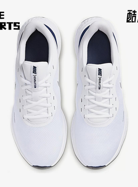 Nike/耐克正品REVOLUTION5新款男白灰色鞋跑步鞋BQ3204-102