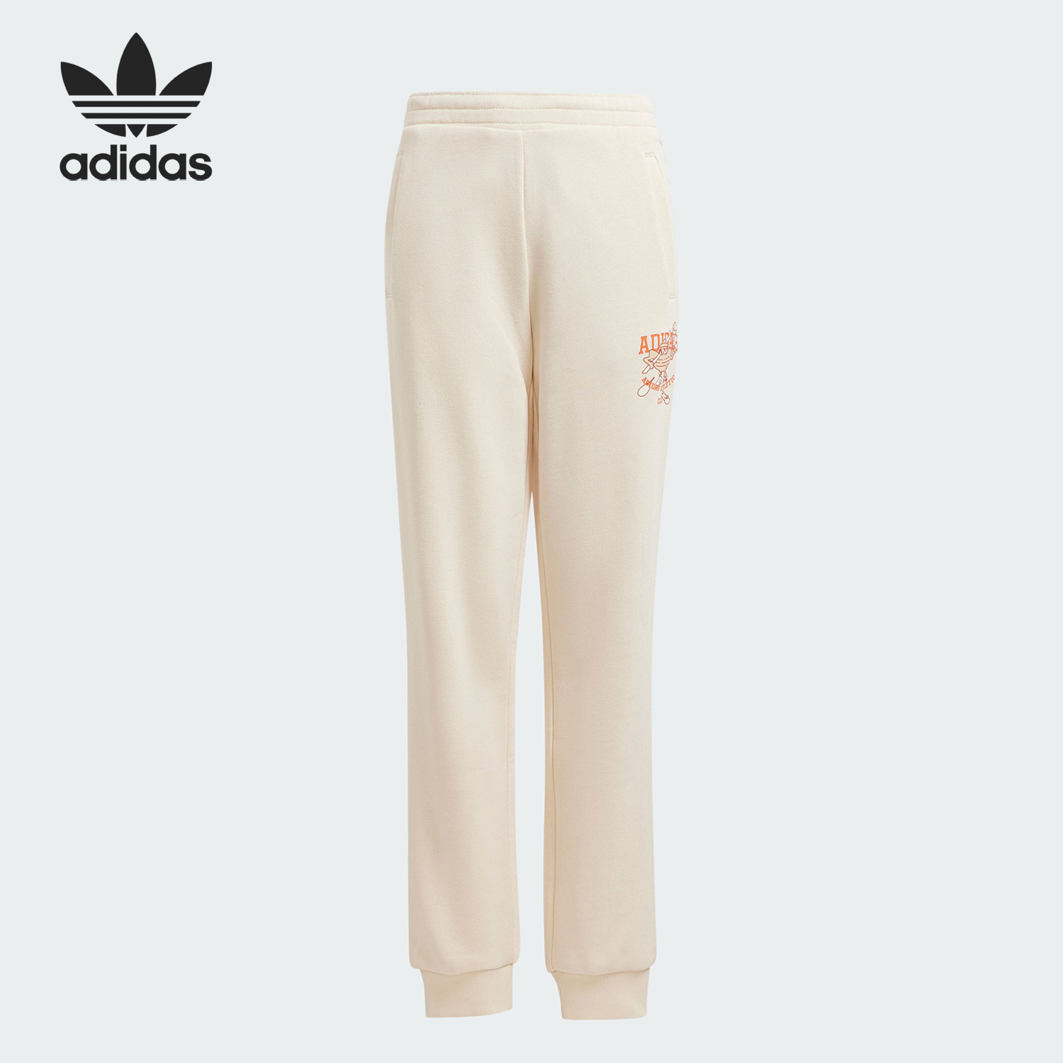 Adidas/阿迪达斯正品三叶草新款大童运动时尚休闲长裤IN4324