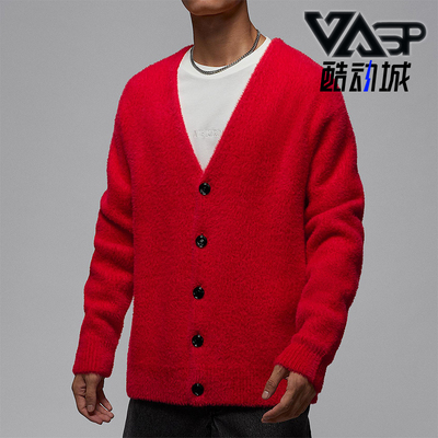 Nike/耐克正品2025秋季款男士日常针织宽松V领运动外套IH0613-657