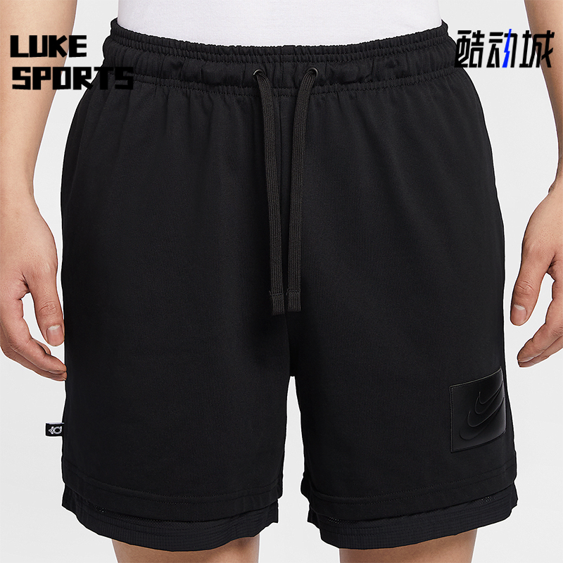 Nike/耐克正品2025夏季男士针织系带经典训练运动短裤HJ4212-010