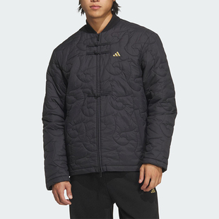 Adidas/阿迪达斯正品冬季男女拒水保暖新中式时尚休闲棉服KS0408