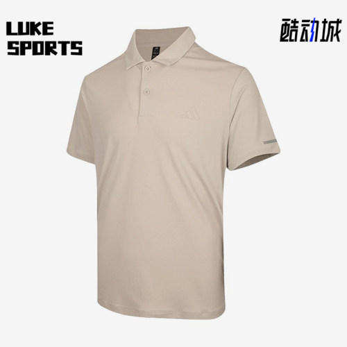 Adidas/阿迪达斯正品纯色Polo衫新款男简约经典短袖Polo衫KX2744