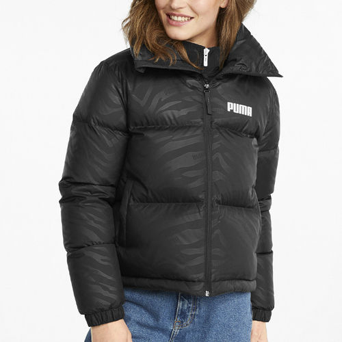 Puma/彪马正品冬季女士短款保暖运动休闲立领羽绒服846364-01