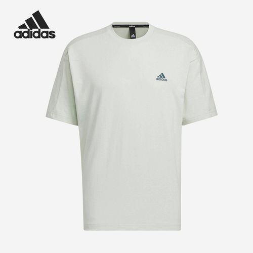 Adidas阿迪达斯正品Wording男宽松圆领透气综合训练短袖T恤IM8771