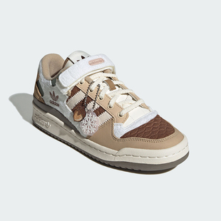 LOW女子耐磨低帮运动休闲板鞋 FORUM IF3884 阿迪达斯正品 Adidas