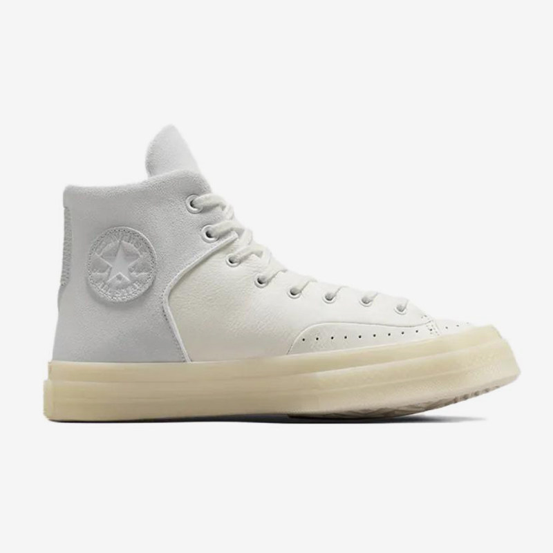 Converse/匡威正品运动男女同款高帮拼接皮质休闲减震板鞋A05620C