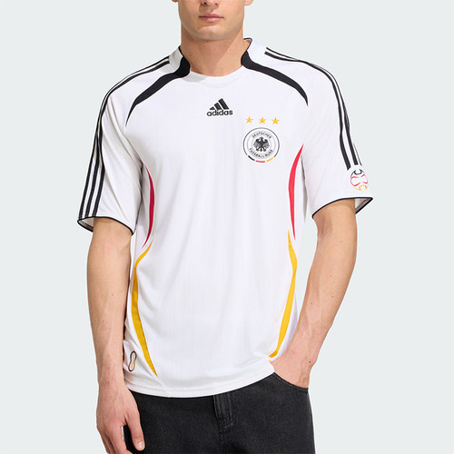 Adidas/阿迪达斯正品德国队206复古主场球衣经典短袖球衣KD3998