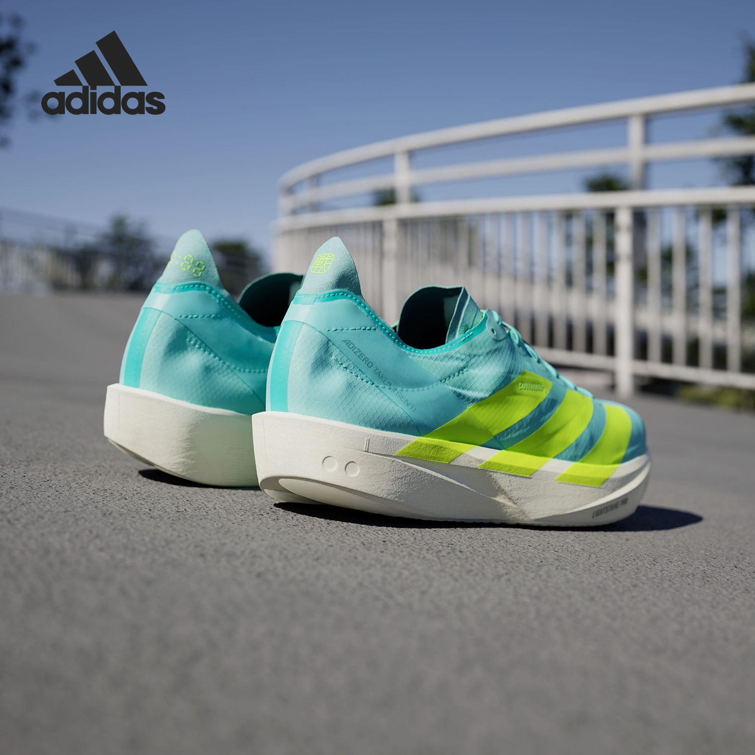 Adidas/阿迪达斯官方正品SEN 11男士竞速运动轻盈跑步鞋JQ2813