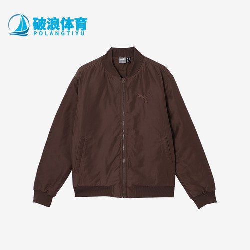 彪马男士宽松休闲运动保暖外套