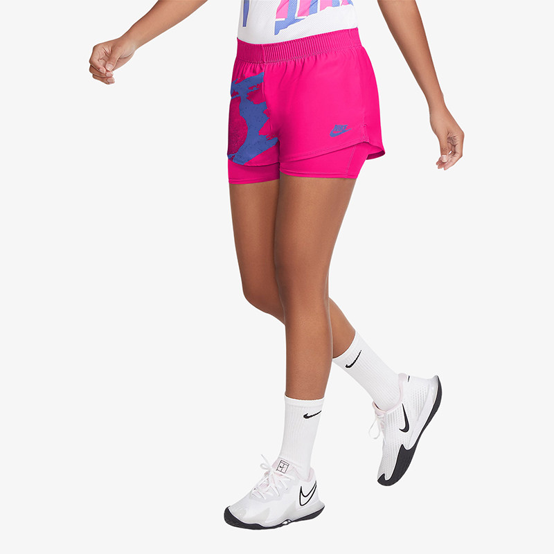 Nike/耐克正品Court Slam女士训练网球运动透气短裤CK8431-604