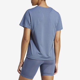 Adidas 夏季 新款 女士轻薄透气运动训练T恤IT7420 阿迪达斯官方正品